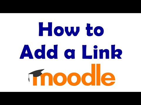 How to Add Links in Moodle Course