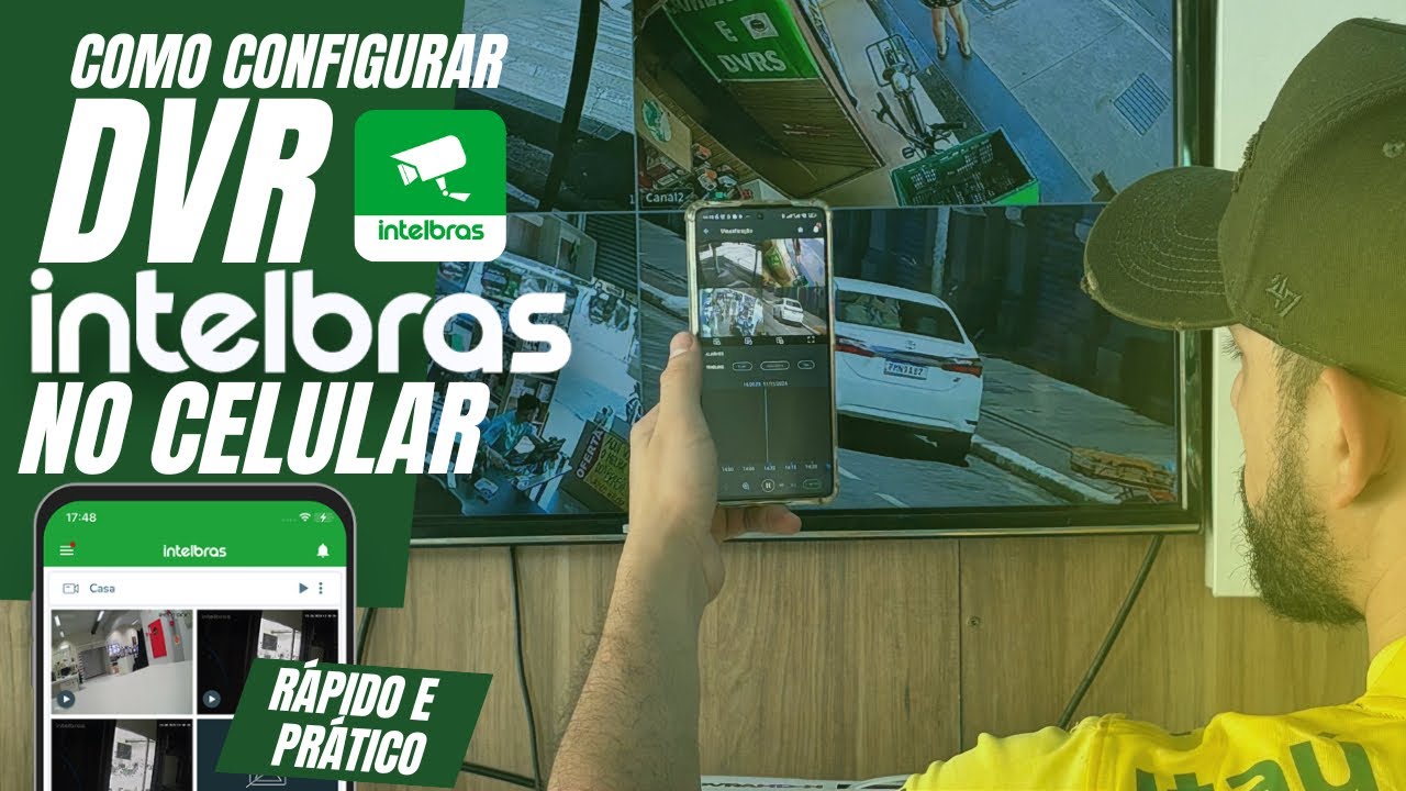 Como configurar dvr intelbras no celular com o app isic lite 2024
