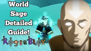 How To Get World Sage! (Detailed Guide) | Rogueblox