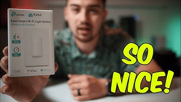 Unboxing of the TP Link Kasa Motion Sensor Light Switch! Works with Voice Assistants & No Hub Needed
