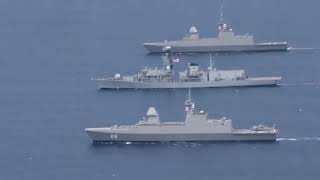 UK, Australia, Malaysia, New Zealand & Singapore (FPDA) Joint Naval Exercise