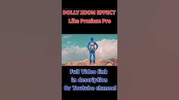 DOLLY ZOOM Effect like after effect || Kinemaster Tutorial | #shorts #shortsfeed #youtubeshorts