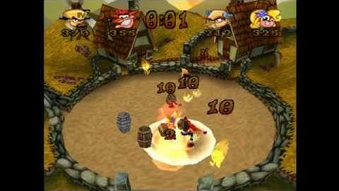 Crash Bash - Keg Kaboom Gold Relic (Co-op with PR)