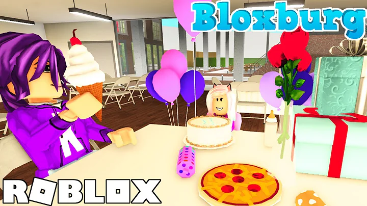 Baby's First Birthday at Bloxburg Fun Land! | Robl...