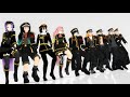 【鬼滅のMMD】柱でGimme×Gimme／[A]ddiction【1080p】