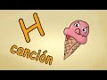 Alfabeto En Español Para Niños La Letra H Canción Musica Para Estudiar Español