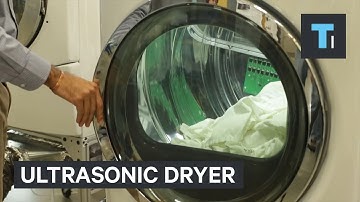 This dryer dries clothes in half the time with no heat