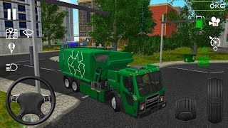 Trash Truck Simulator - Android Game Play SA4 Gamer screenshot 4