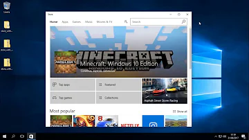 Como instalar o Windows Store?