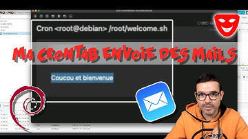 Configurer les mails sous Debian Server (+ crontab) 📧