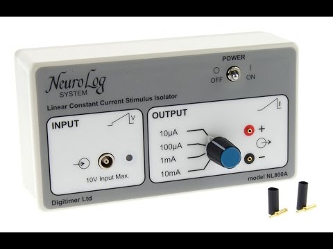 NL800A Current Stimulus Isolator - NeuroLog - Digitimer