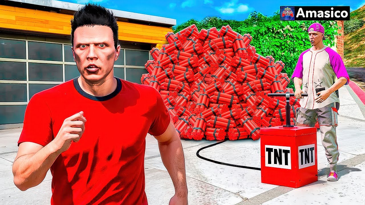 AMASICO mi-a DISTRUS CASA în GTA 5!