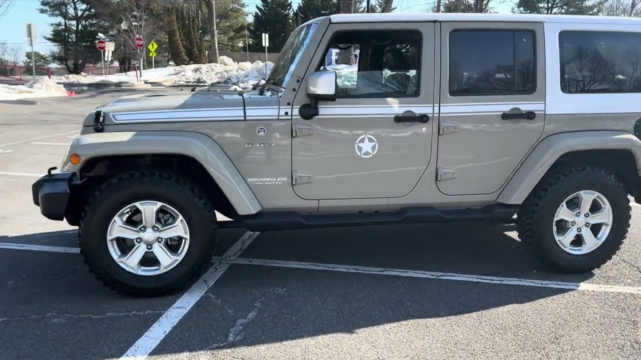 2017 Jeep Wrangler Sahara “CHIEF” Edition.