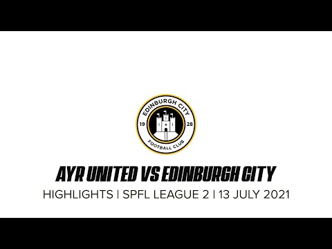 Ayr Utd Edinburgh City Goals And Highlights