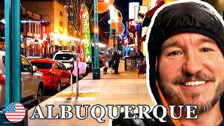 Albuquerque New Mexico Downtown at Night USA How s The Nightlife