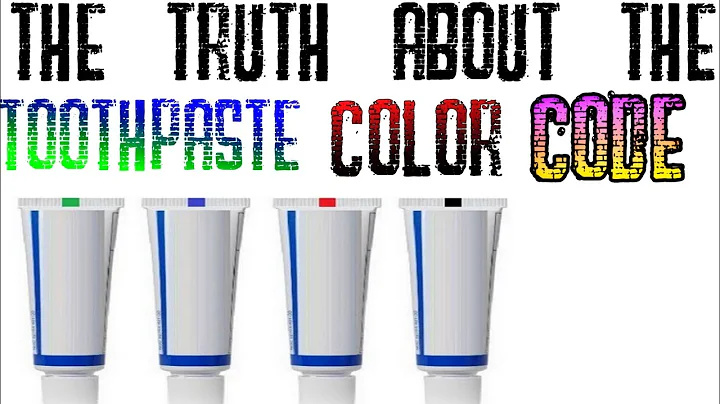 What Does The Color Code On Toothpaste Mean | Toothpaste Color Codes
