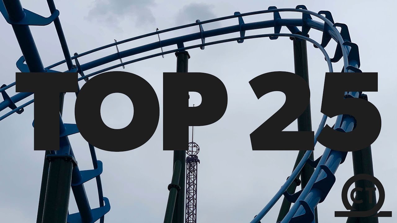 Top 25 Roller Coasters In America 2020 YouTube