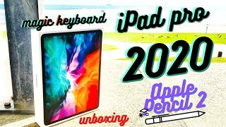 iPad Pro 2020 Unboxing!/Apple pencil 2/ Magic keyboard unboxing.