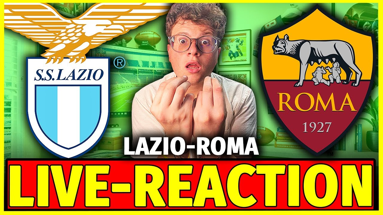 LAZIO-ROMA LIVE-REACTION - SICKWOLF