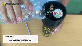 Leak detection on pressure gauge - Pascal Box Support