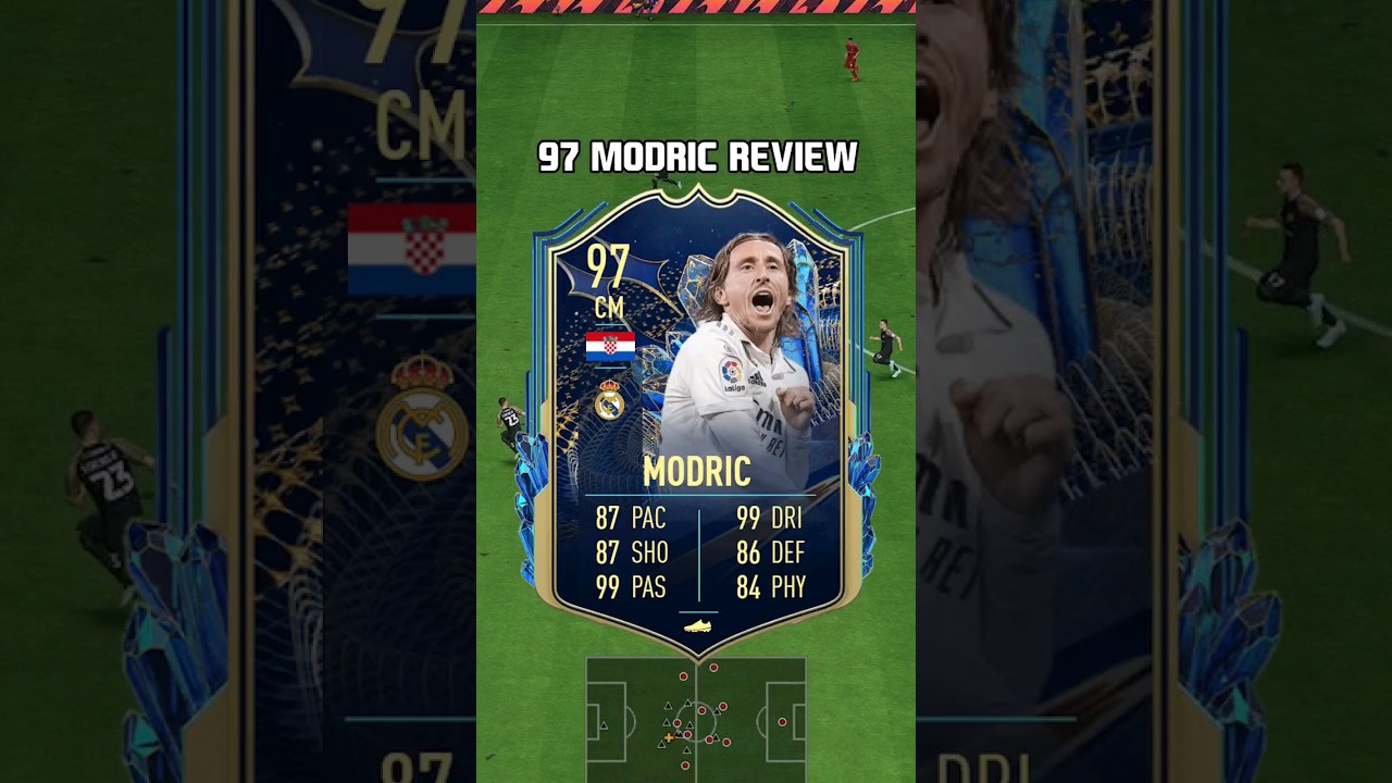 97 TOTS Modric Review in FIFA 23 