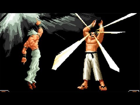 KOF-02UM:大门五郎“风林火山”VS各种超必杀,大蛇来了也不是对手【单机王子】 - YouTube