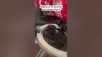 Part 1 of making an AI powered nerf cannon #AI #Nerf #python #arduino #robots