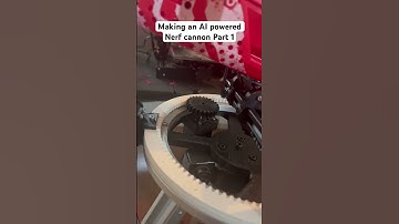 Part 1 of making an AI powered nerf cannon #AI #Nerf #python #arduino #robots