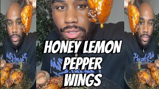 Big & Greedy: Honey Lemon Pepper Wings