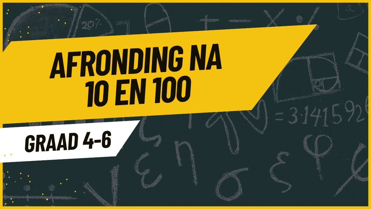 Graad 4-6 Afronding