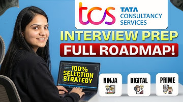 TCS Interview Full Roadmap 🔥 | Ninja, Digital & Prime | Follow This for 100% Selection