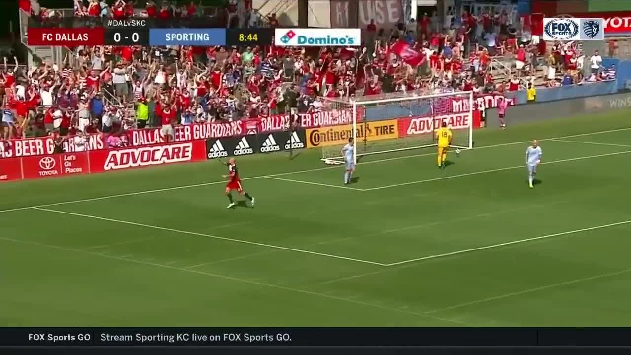 FC Dallas está con un pie dentro de los Playoffs con este gol de Ondrasek football score