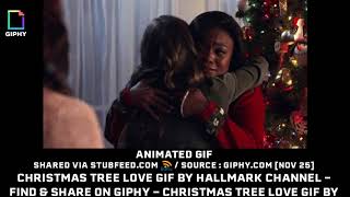Christmas Tree Love GIF by Hallmark Channe...