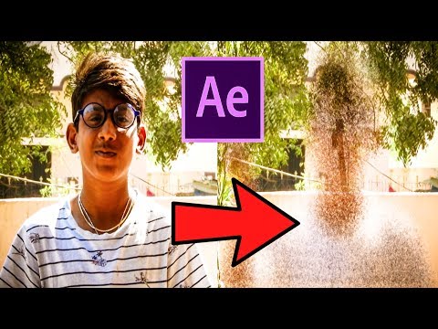 how to create easy disintegration effect tutorial in AFTRE EFFECTS CC/VERY EASY AND SORT TUTORIAL.
