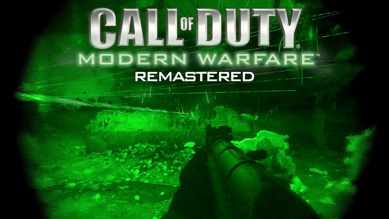 Modern Warfare Remastered Trailer Gameplay Cod4 Hd Remake 1080p 60fps Youtube