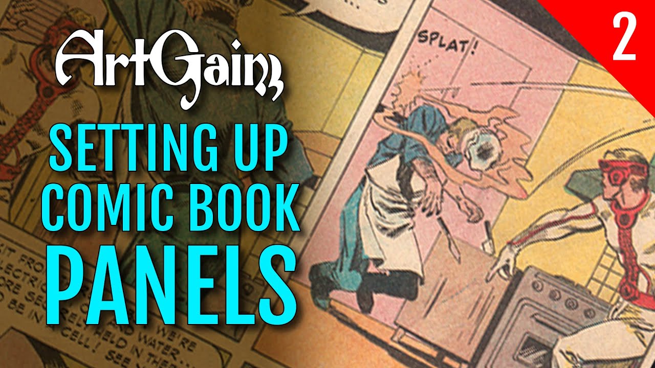 Comic Panel Plug In Setting Up Comic Book Panels in Photoshop Featuring NUKLA! - YouTube