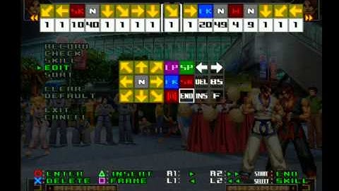 The King of Fighters 2002 UM : Expert Challenge Mode Mission 13 macro