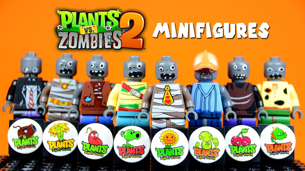 Plants Vs Zombies: Garden Warfare - Figures - Special Lego Themes 713