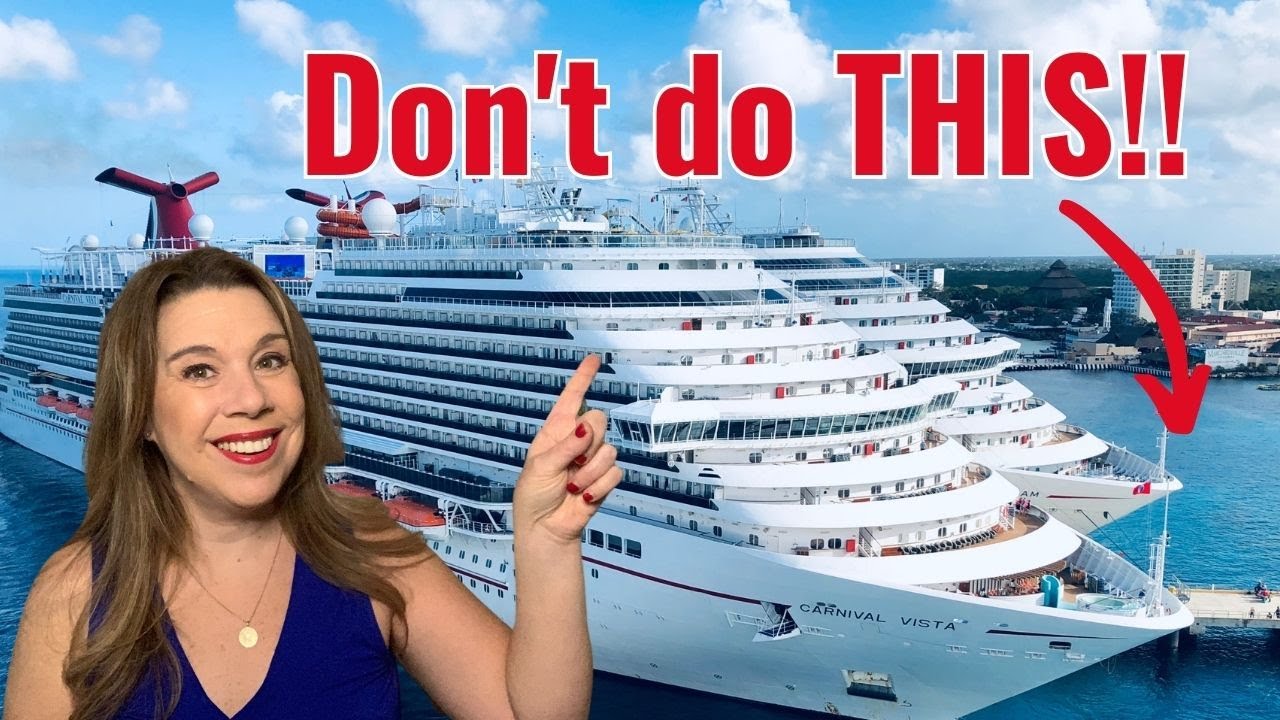 13 Things to NEVER Do on a Cruise Ship *SERIOUSLY* // Cruise Tips You ...