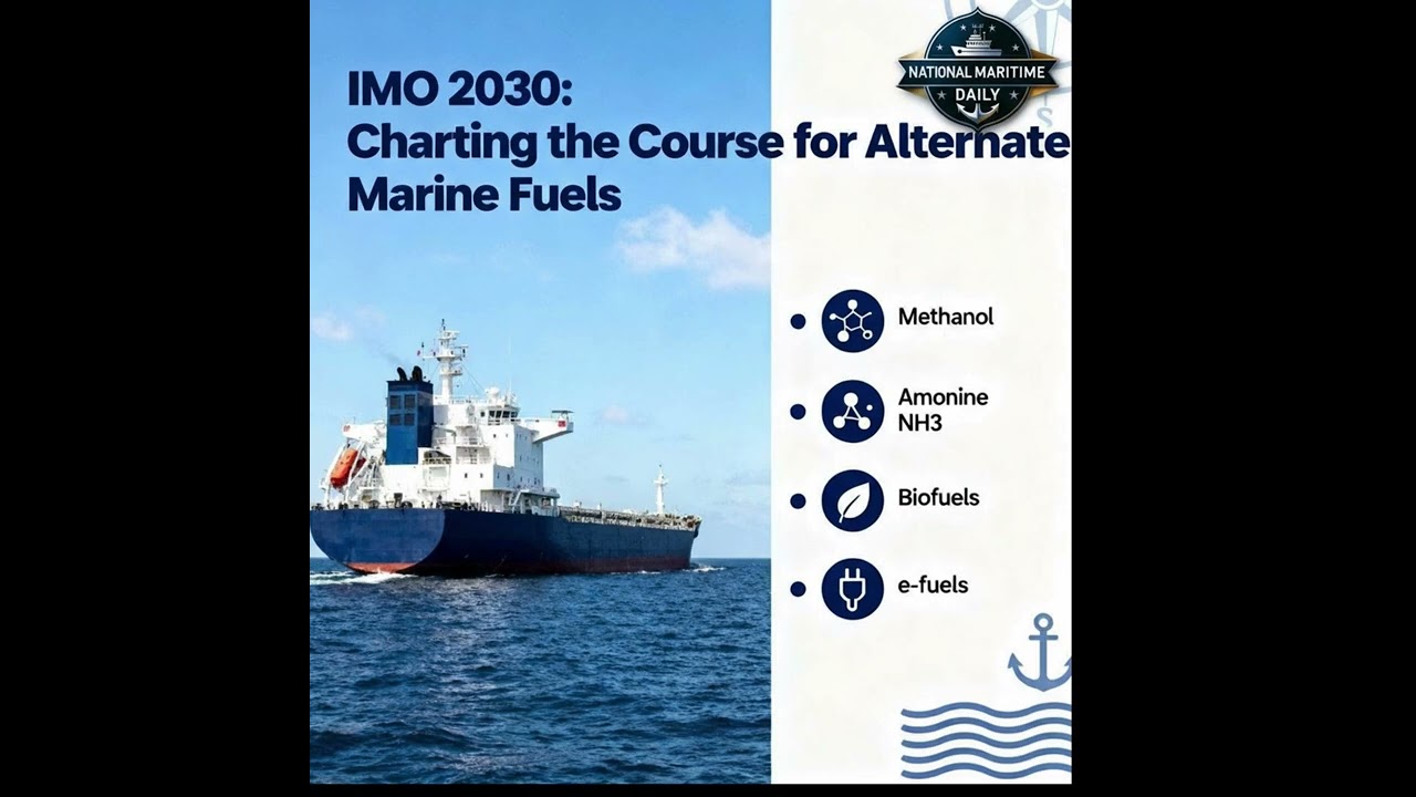 IMO 2030 Alternate Marine Fuels 