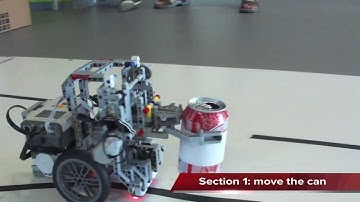 LEGO NXT Forklift using GlideWheel and LeJOS