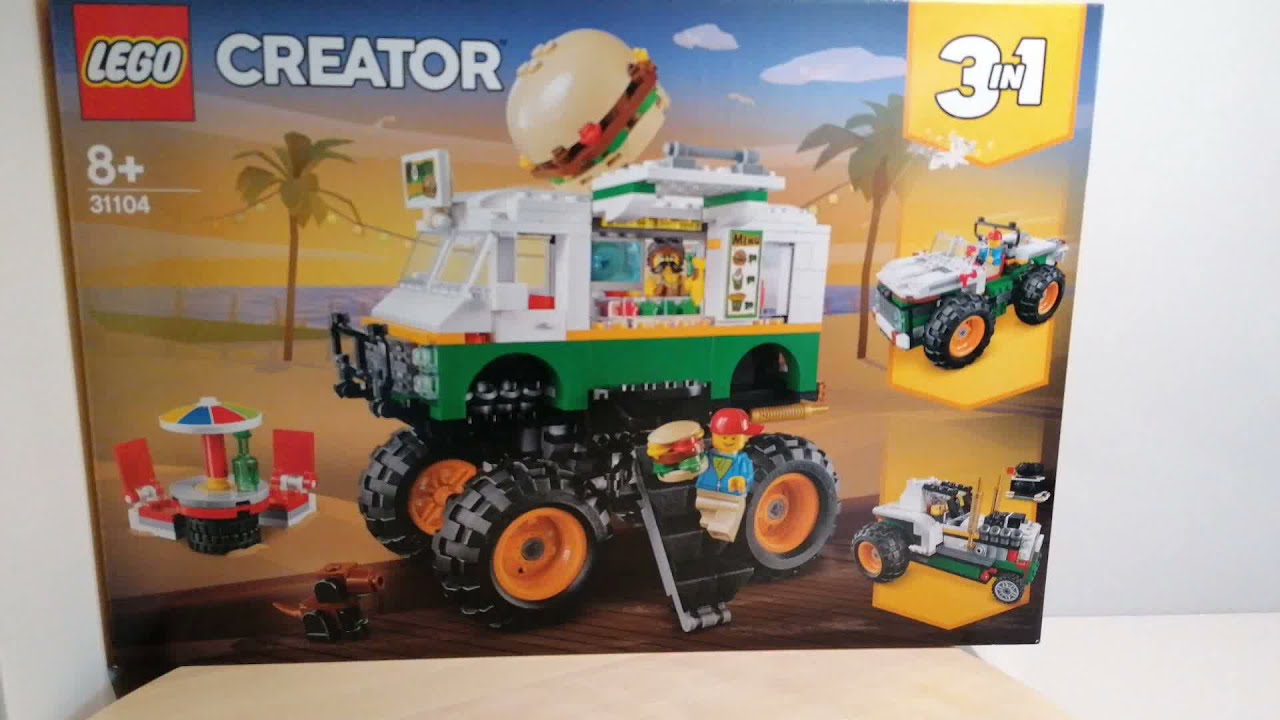 Lego Burger-Monster-Truck 31104 Creator