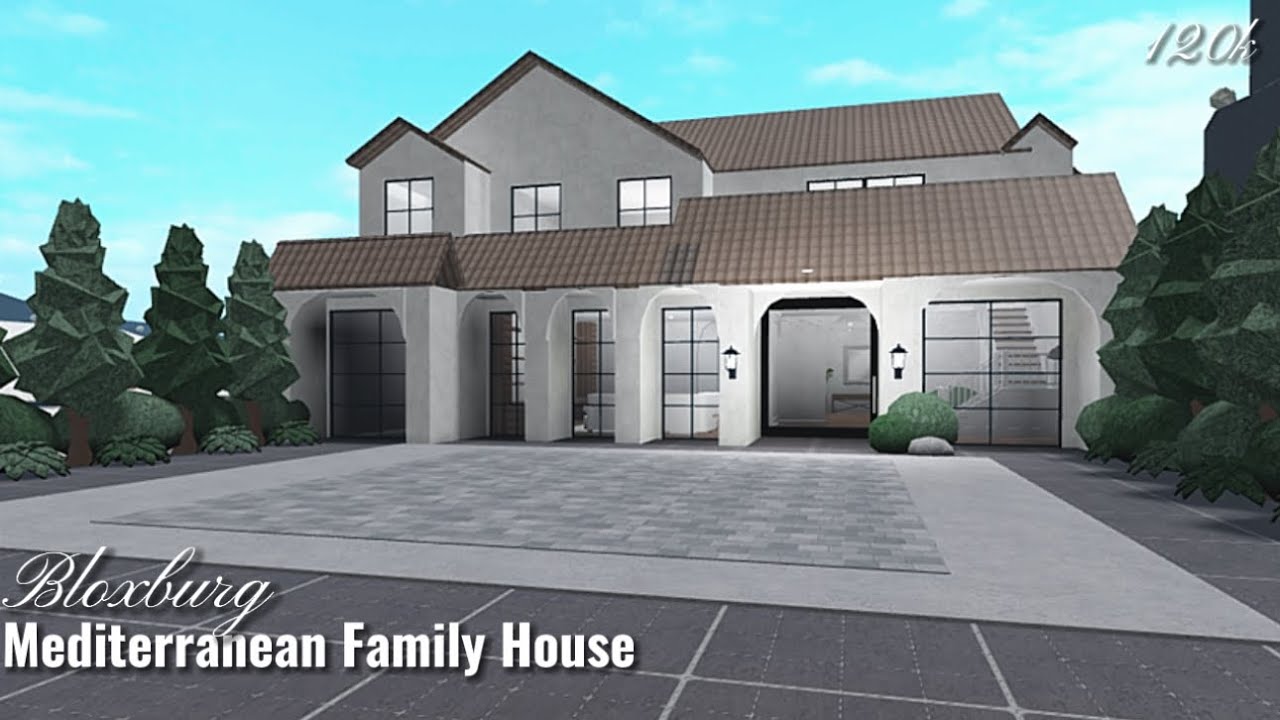 Bloxburg Mediterranean Family House 120k Tour Layout YouTube bloxburg-mediterranean-family-house-120k-tour-layout-youtube