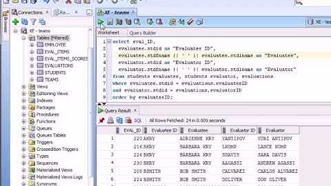 14 of 15 SQL Basics with Oracle - Self-joins and multiple joins between the same 2 tables