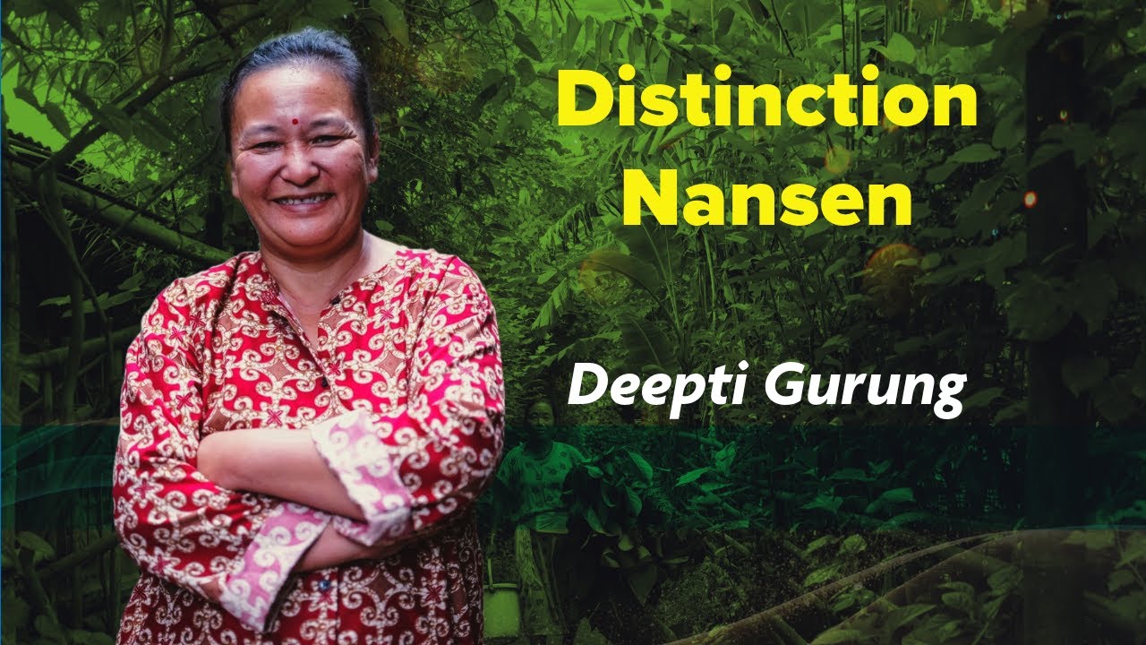 Deepti Gurung est la lauréate pour l'Asie de la distinction Nansen pour les réfugiés 2024