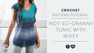 Easy Crochet Summer Tunic with The Crochet Crowd | Women's Top Pattern Tutorial screenshot 5