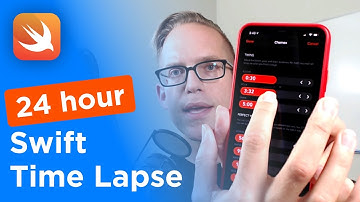 iOS Swift Tutorial - this is a 24 hour code time lapse (Sketch to App)
