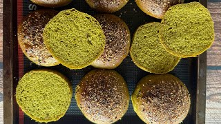 Softest 50% Whole Wheat Spinach Buns | Tangzhong Method | Healthy & Fluffy | @Streaksofindulgence  screenshot 3