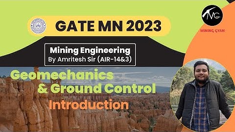 Lect. 1:- Rock Mechanics|GATE Mining 2023 Live Online Course by Mining Gyan