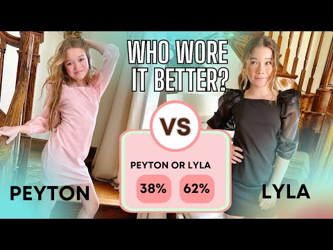 🌸 Challenge ~ Who wore it better?  👗👚 Who styled it better? Lyla or Peyton?